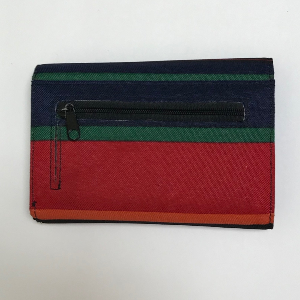 Striped wallet - Picture 2 of 4
